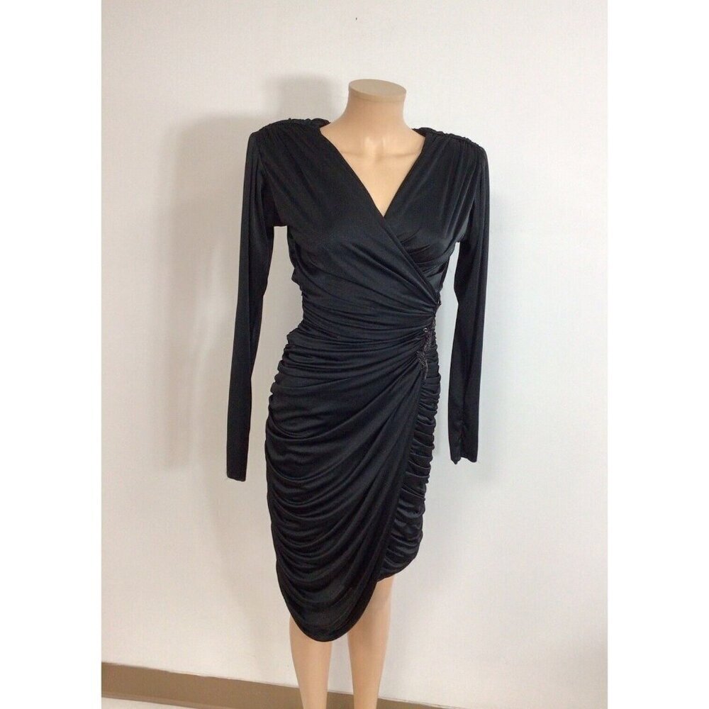 Night Moves Vintage Disco Dress Womens 4